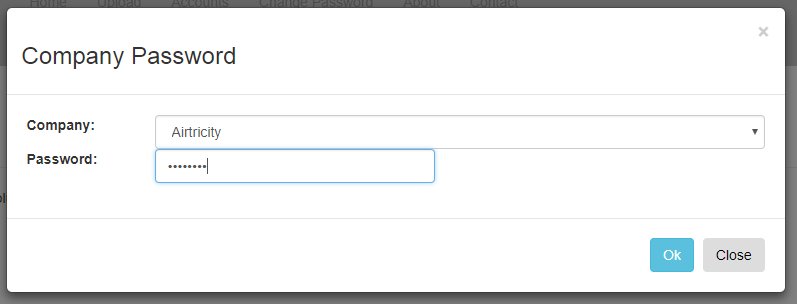company password